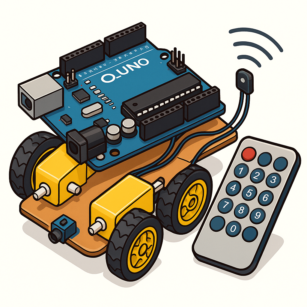 arduino remote controlled car
