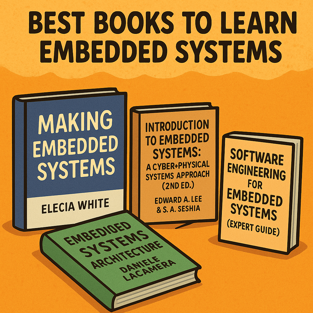 4 best books to learn embedded systems