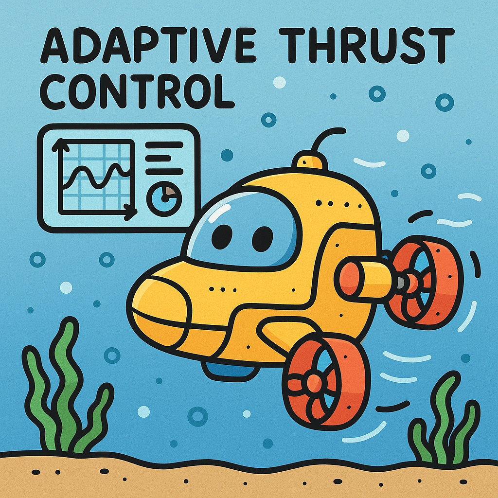designing adaptive control algorithms for high performance thrusters in autonomous underwater rovs