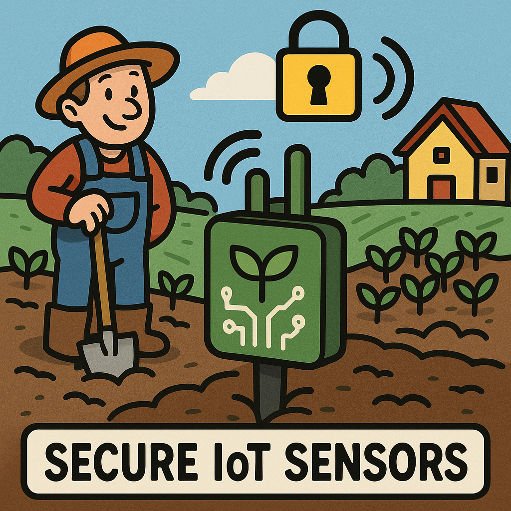 enhancing security in low power iot agricultural sensors with hardware root of trust firmware