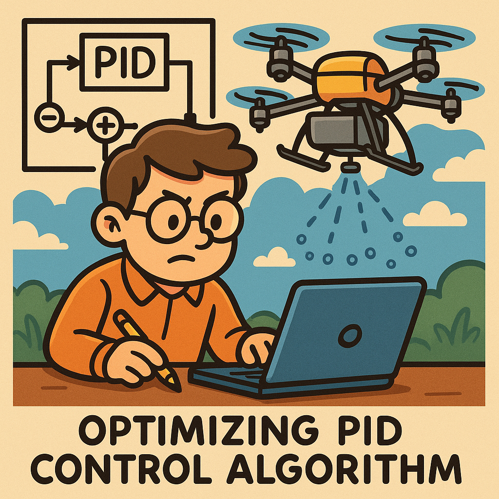 optimizing pid control algorithms for improved stability in agricultural drone sprayer firmware