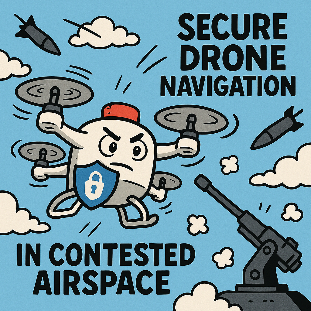 secure embedded systems for real time drone navigation in contested airspace