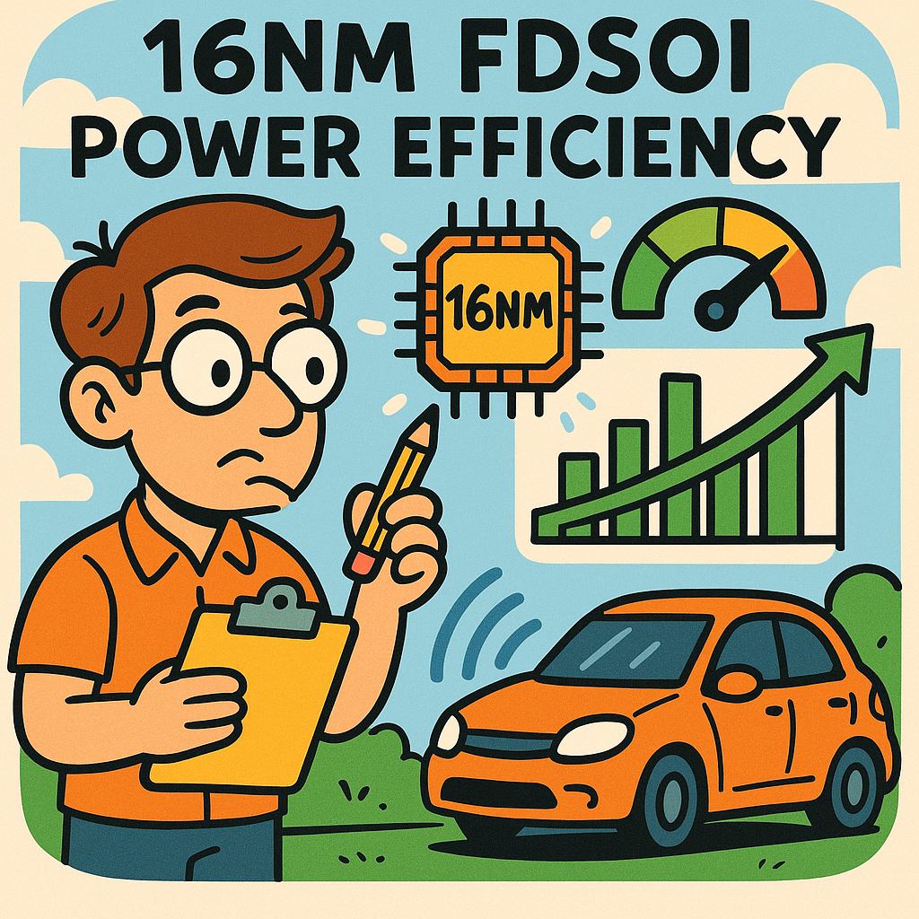 evaluating 16nm fdsoi technologys impact on power efficiency in automotive radar systems