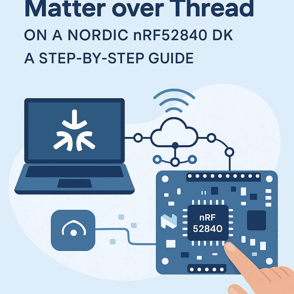 implement matter over thread on nordic nrf52840 dk step by step guide
