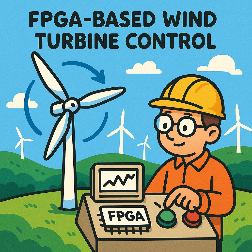 optimizing wind turbine energy capture with fpga based control algorithms for real time blade pitch adjustment