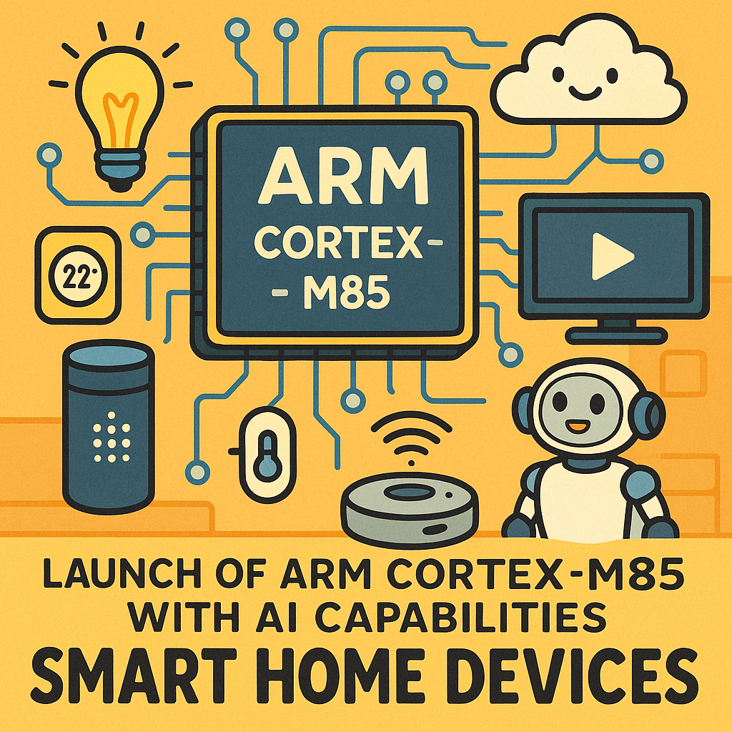 unveiling the arm cortex m85 advanced ai capabilities for smart home edge computing