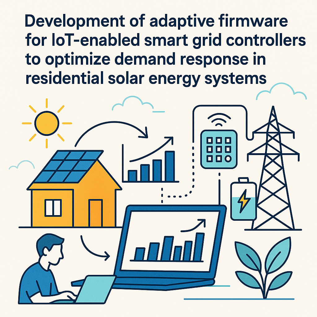 adaptive firmware for iot smart grid controllers in solar energy systems