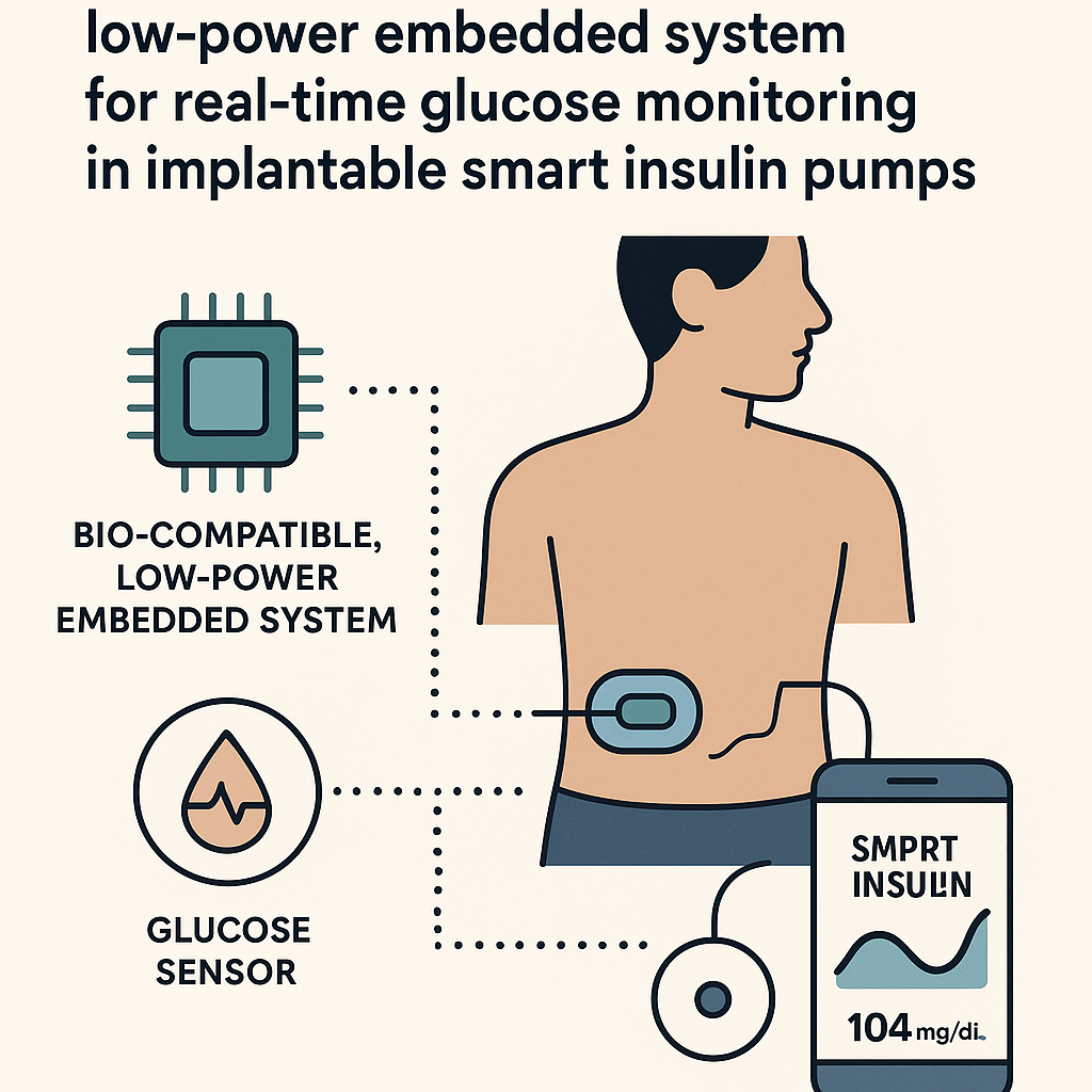 bio compatible low power embedded system for real time glucose monitoring