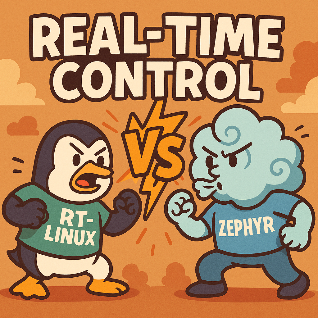 comparative analysis of rt linux and zephyr for real time control loops in automated packaging machinery