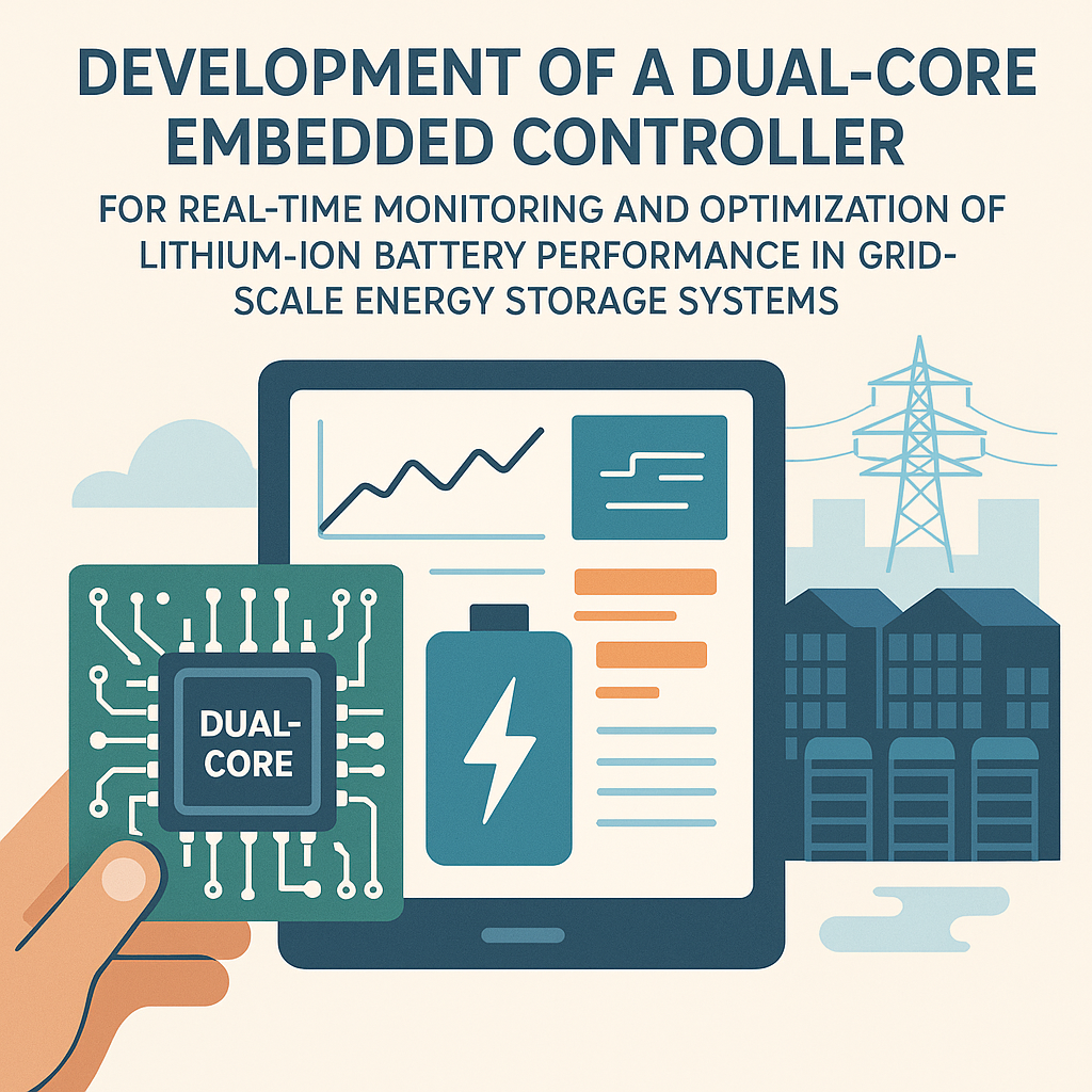 dual core embedded controller for optimizing lithium ion battery performance