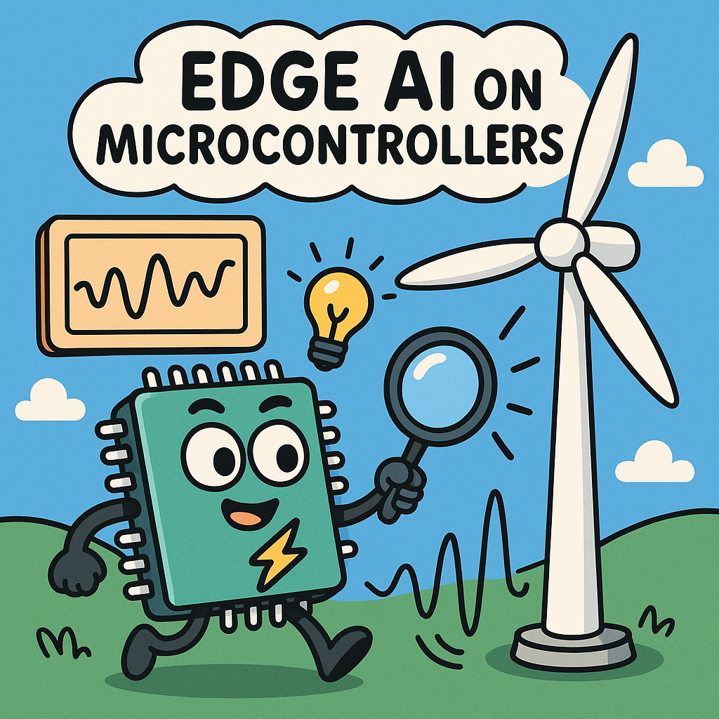 edge ai on microcontrollers for real time vibration analysis in wind turbine maintenance