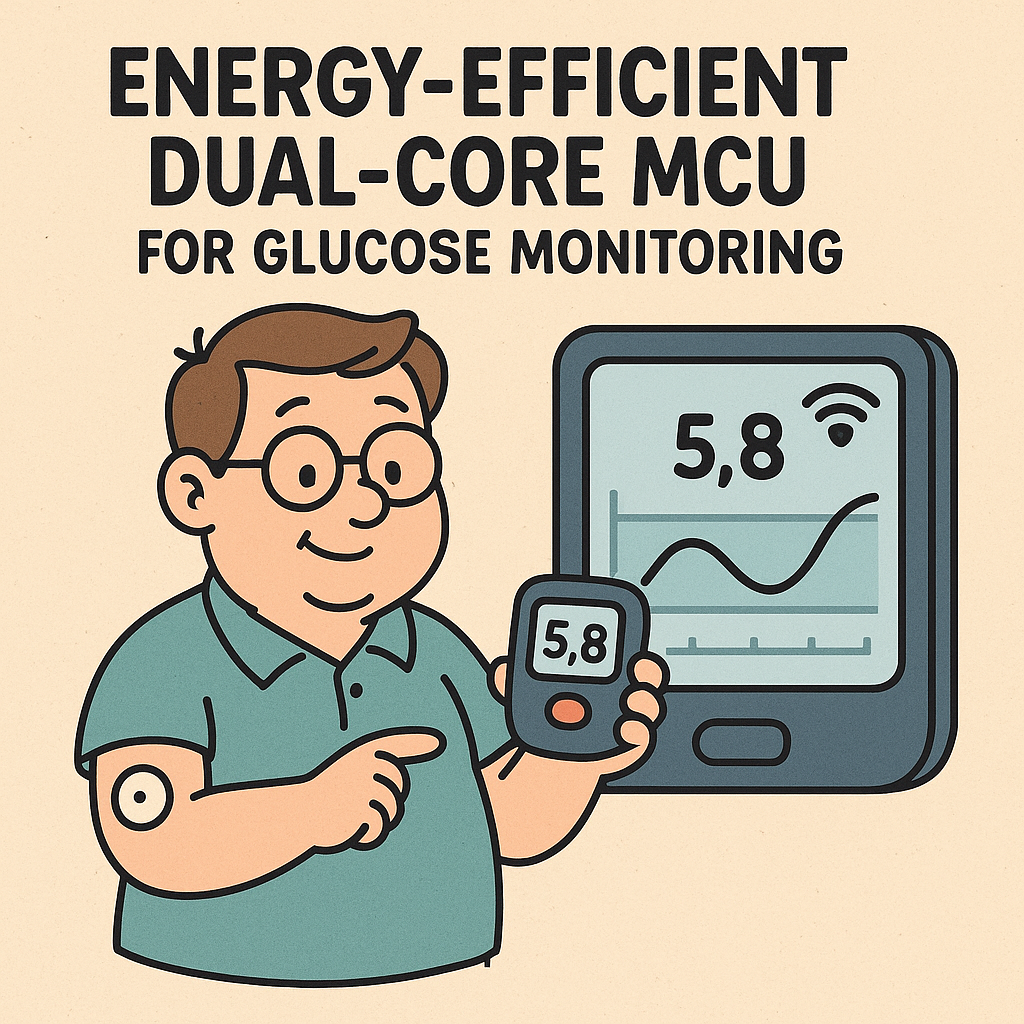 energy efficient dual core mcu architectures revolutionizing continuous glucose monitoring for diabetic patients