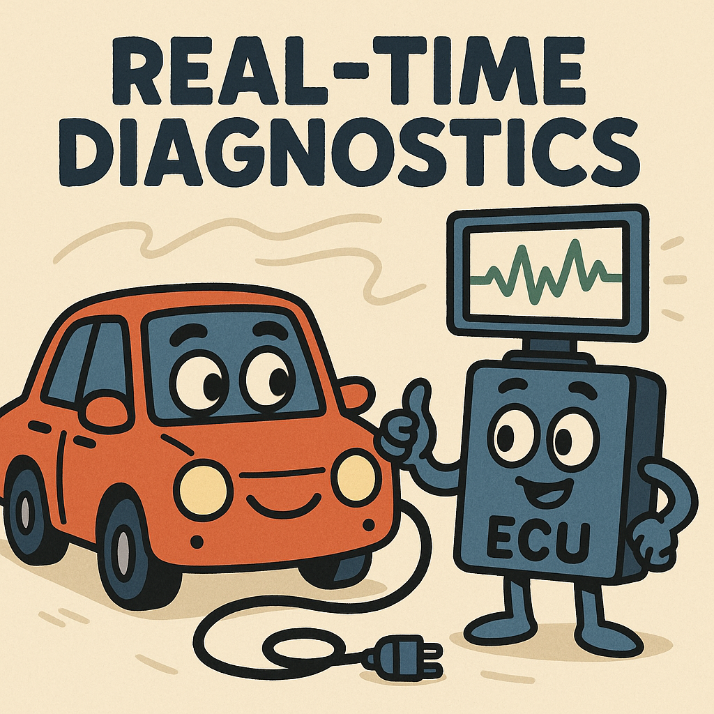 enhancing firmware defined vehicle performance with real time diagnostics in zonal ecus