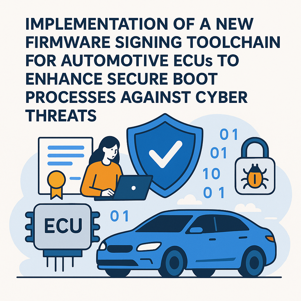 enhancing secure boot in automotive ecus with new firmware signing toolchain