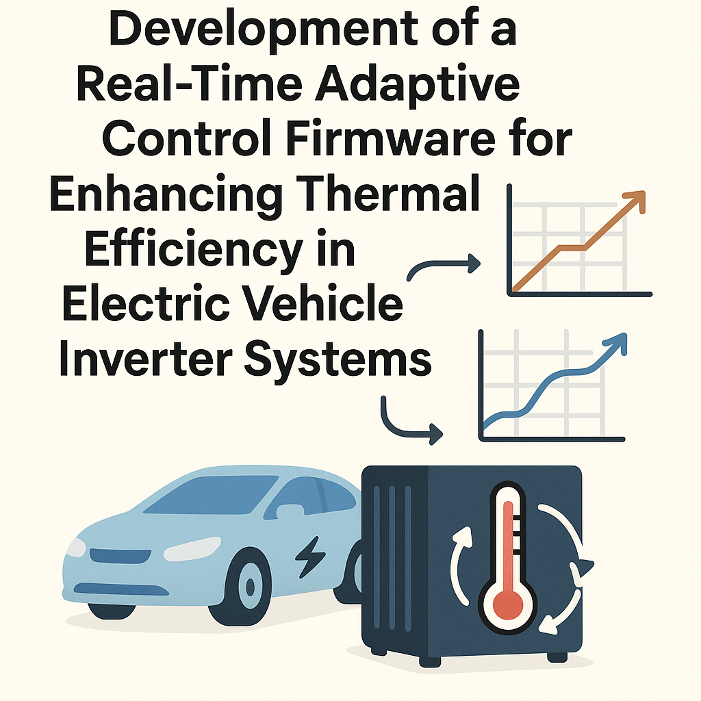 enhancing thermal efficiency in ev inverter systems with adaptive control firmware