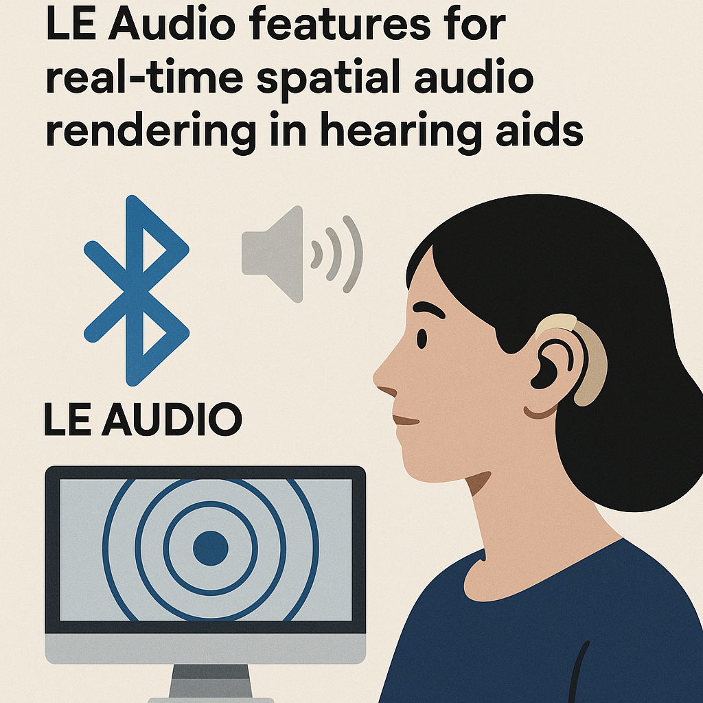 exploring bluetooth sig le audio features for spatial audio in hearing aids