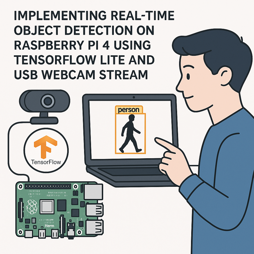 how to implement real time object detection on raspberry pi 4 with tensorflow lite