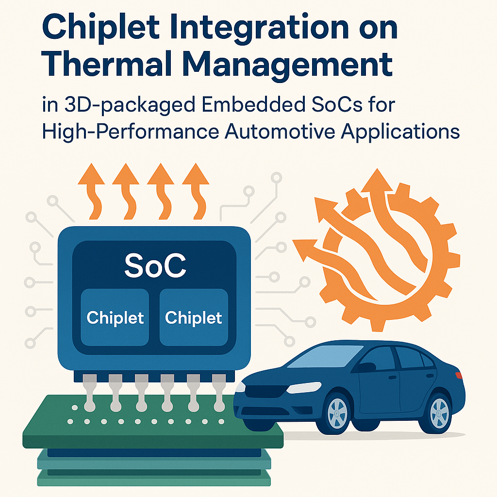 impact of chiplet integration on thermal management in 3d embedded socs