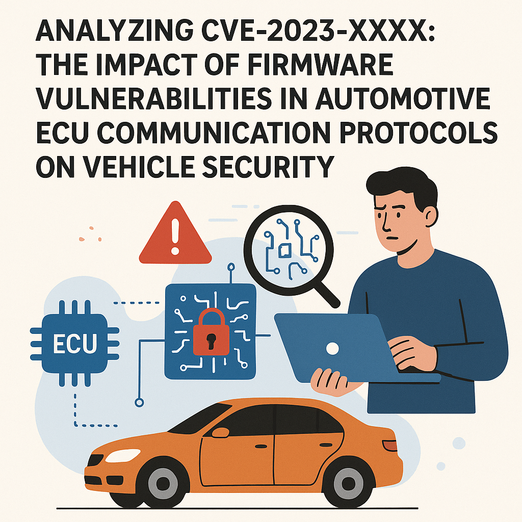 impact of cve 2023 xxxx on automotive ecu firmware vulnerabilities