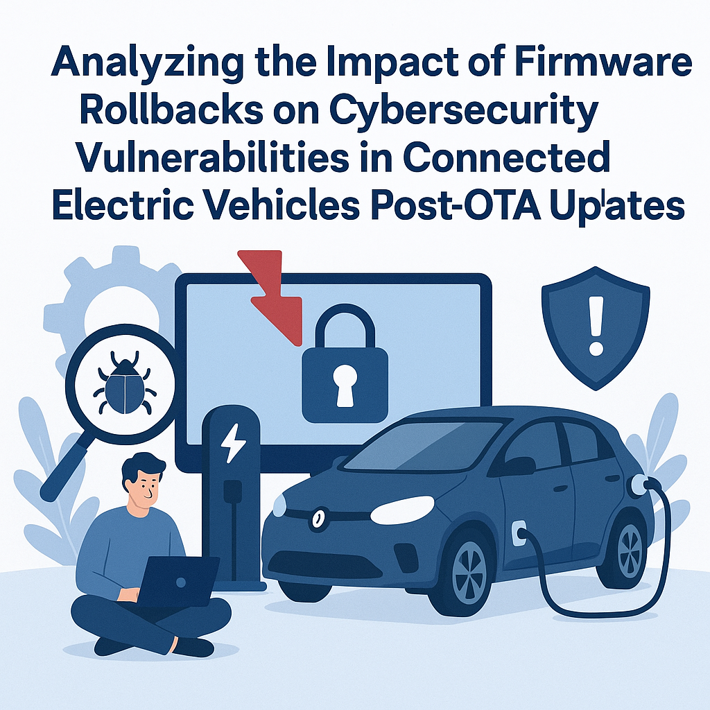 impact of firmware rollbacks on cybersecurity in connected electric vehicles