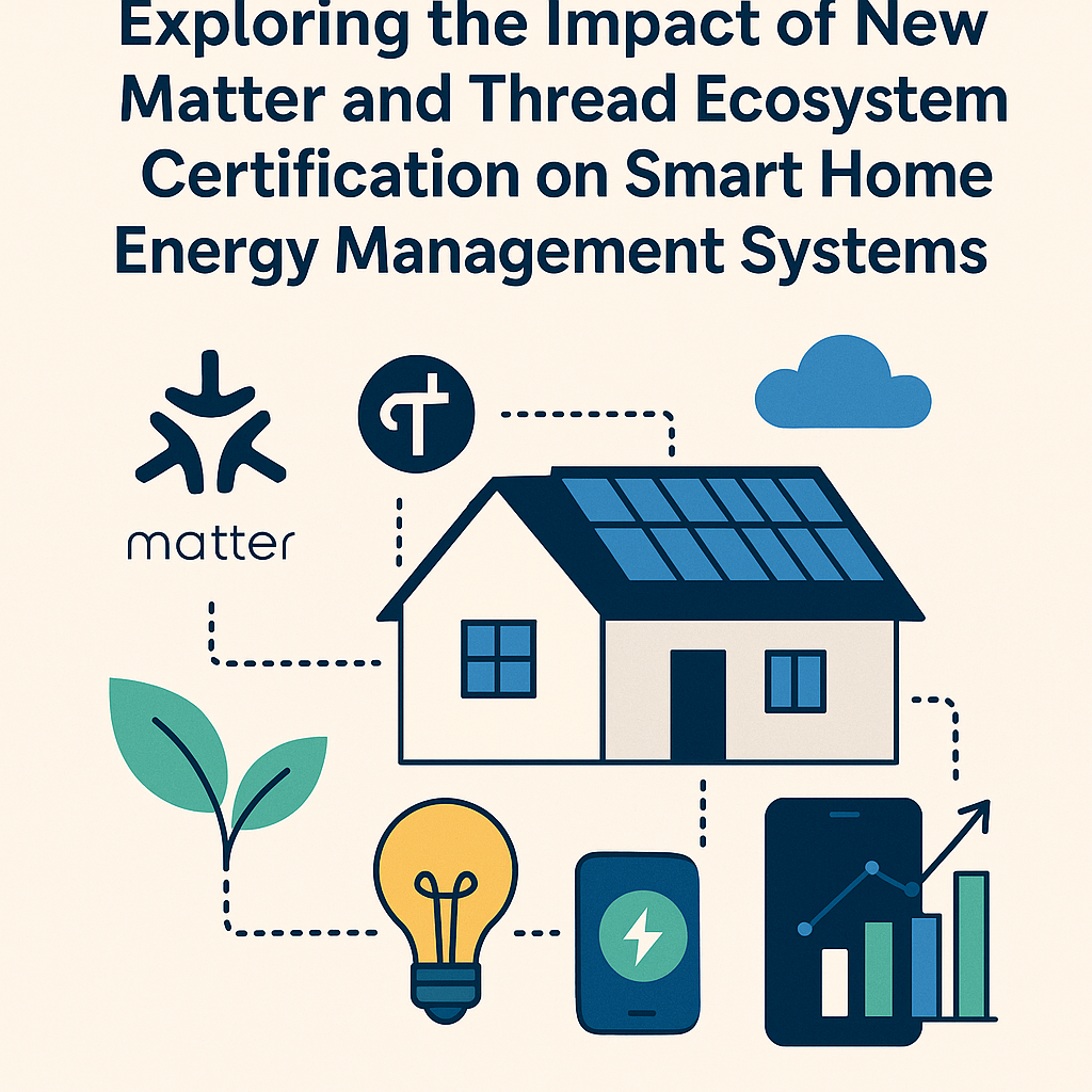 impact of matter and thread certification on smart home energy management