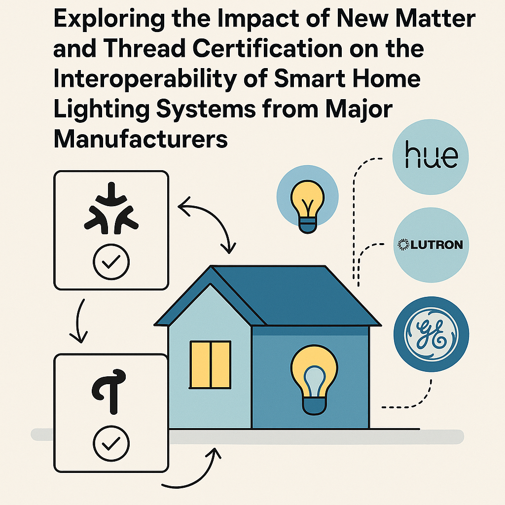 impact of matter and thread certification on smart home lighting interoperability
