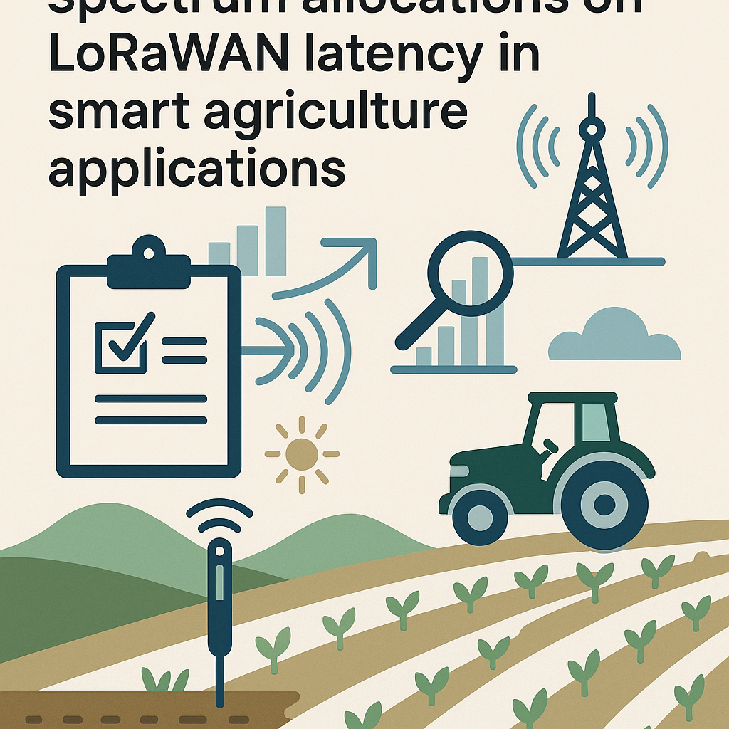 impact of new spectrum regulations on lorawan latency in smart agriculture