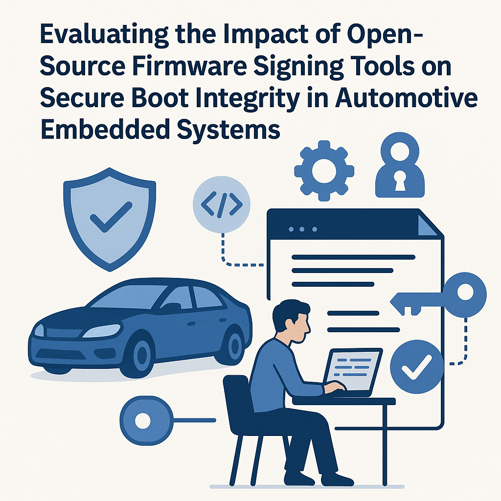 impact of open source firmware signing on secure boot in automotive systems