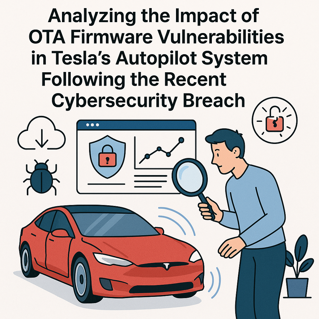 impact of ota firmware vulnerabilities on tesla autopilot after cyber breach