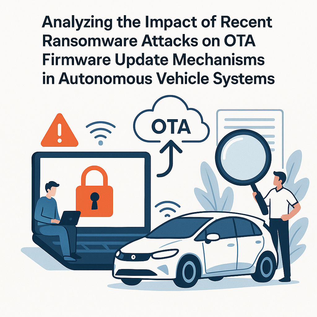 impact of ransomware on ota firmware updates in autonomous vehicles