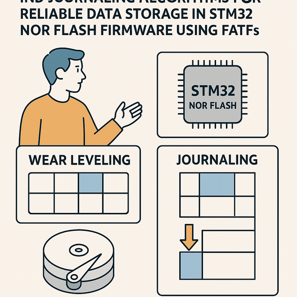 implement wear leveling and journaling in stm32 nor flash with fatfs