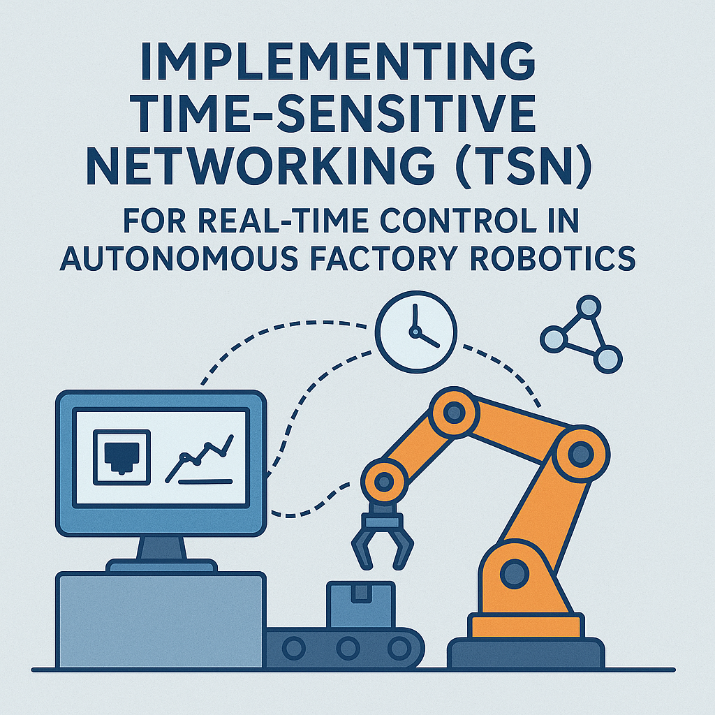 implementing time sensitive networking for real time control in robotics