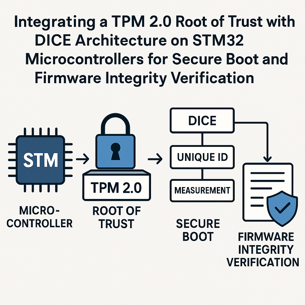 integrate tpm 2 0 with dice on stm32 for secure boot and firmware integrity