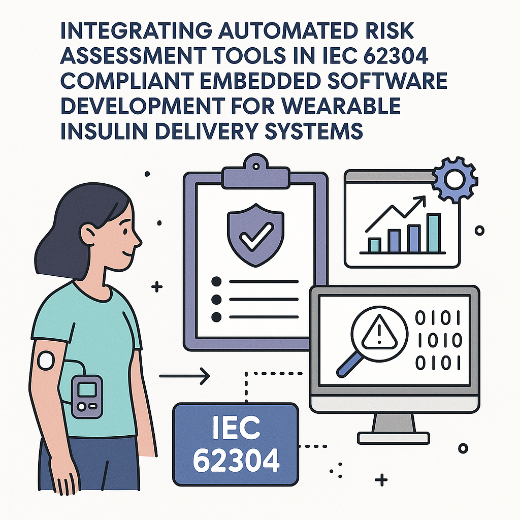 integrating automated risk assessment in iec 62304 for wearable insulin systems