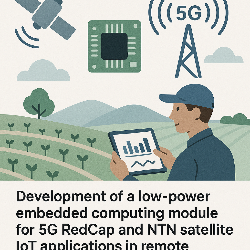 low power embedded computing for 5g redcap in remote agriculture iot