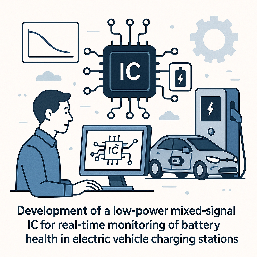 low power mixed signal ic for real time battery health monitoring in evs