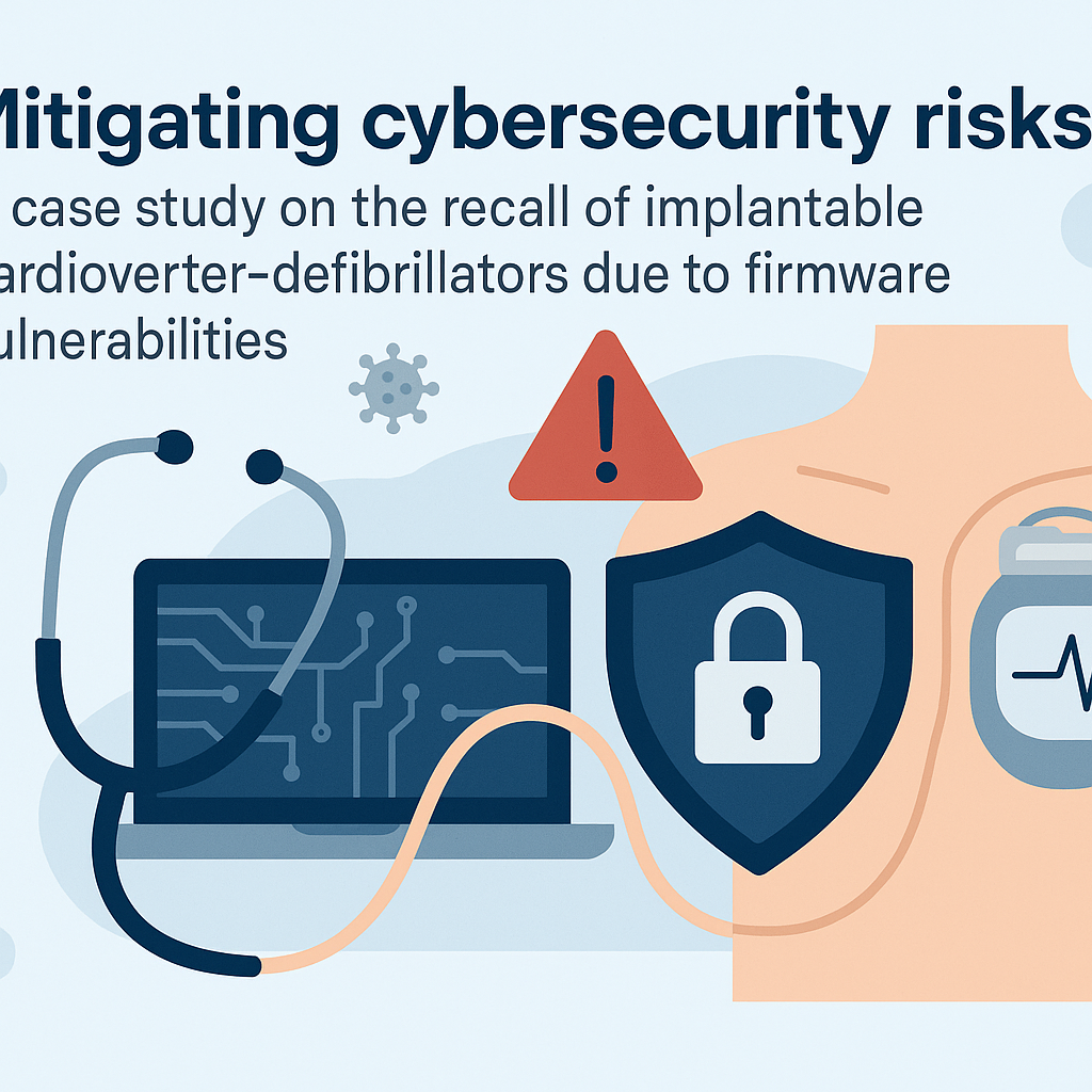 mitigating cybersecurity risks in medical devices a case study on icds