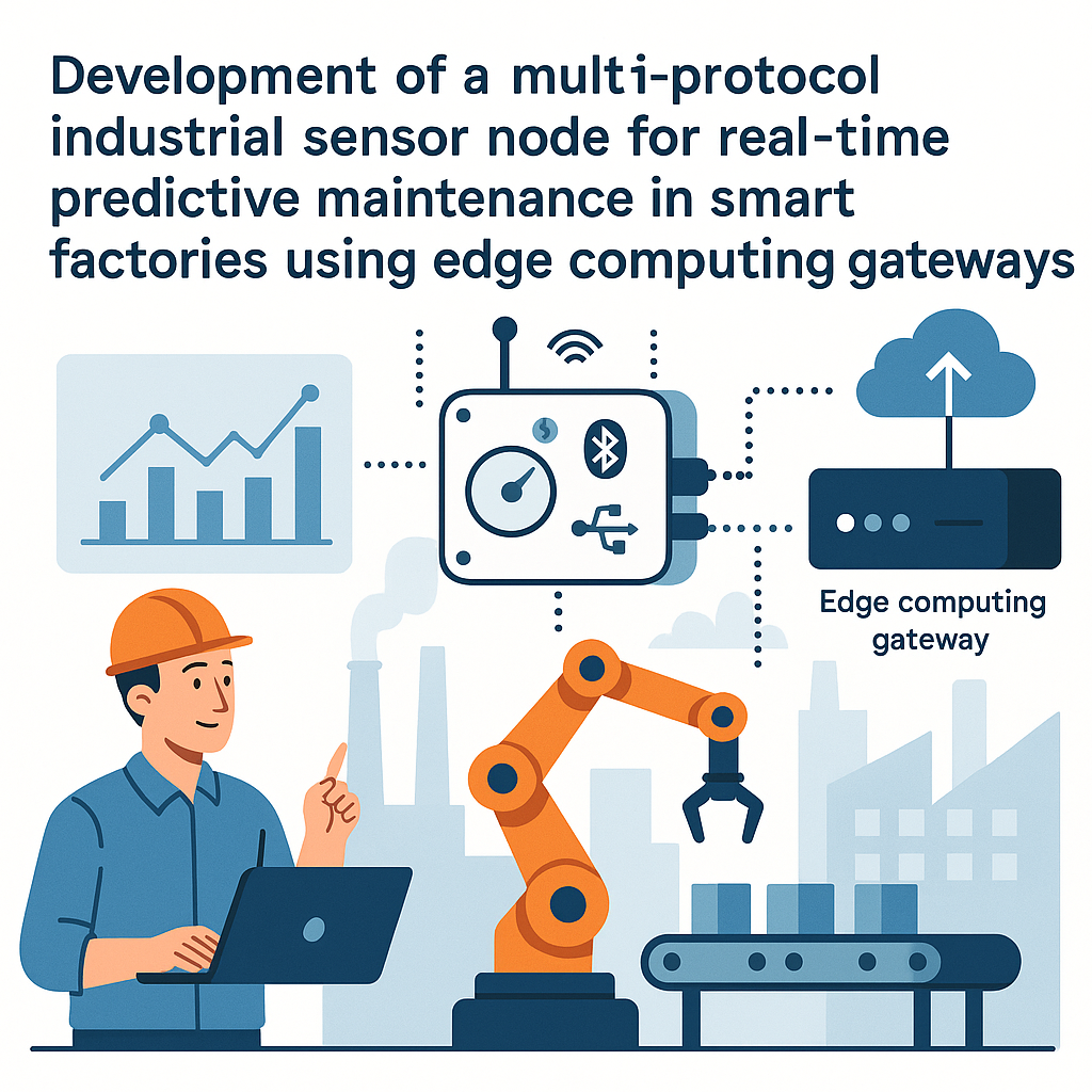 multi protocol industrial sensor node for real time predictive maintenance