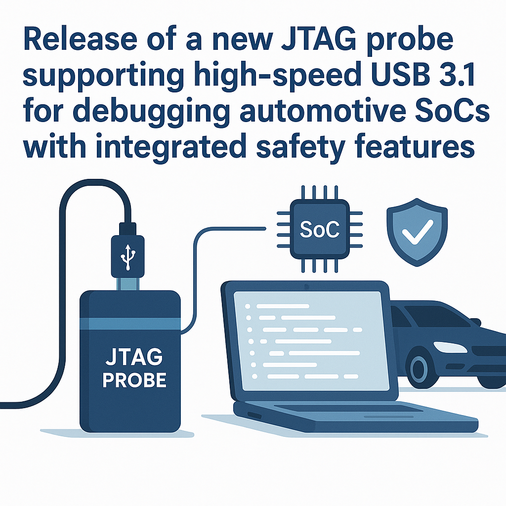 new high speed usb 3 1 jtag probe for automotive soc debugging