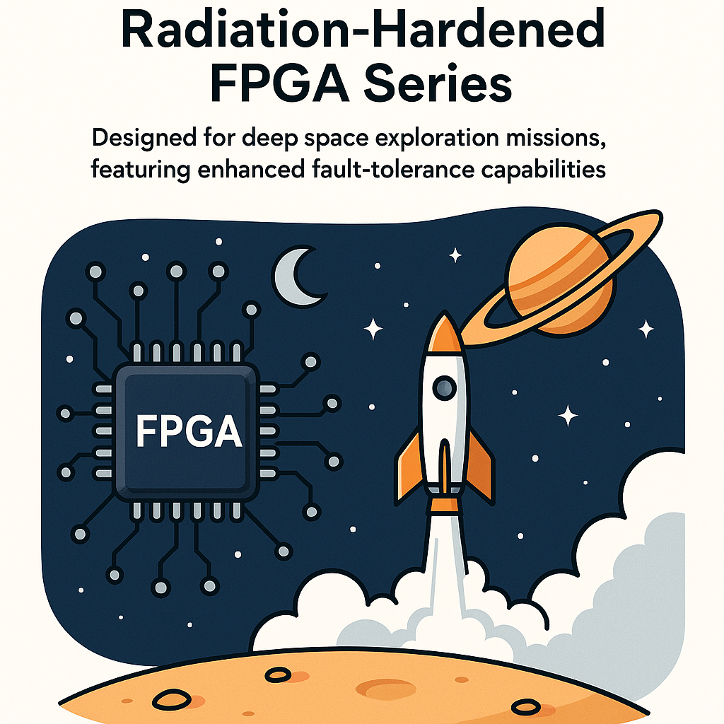 new radiation hardened fpga series for deep space exploration missions
