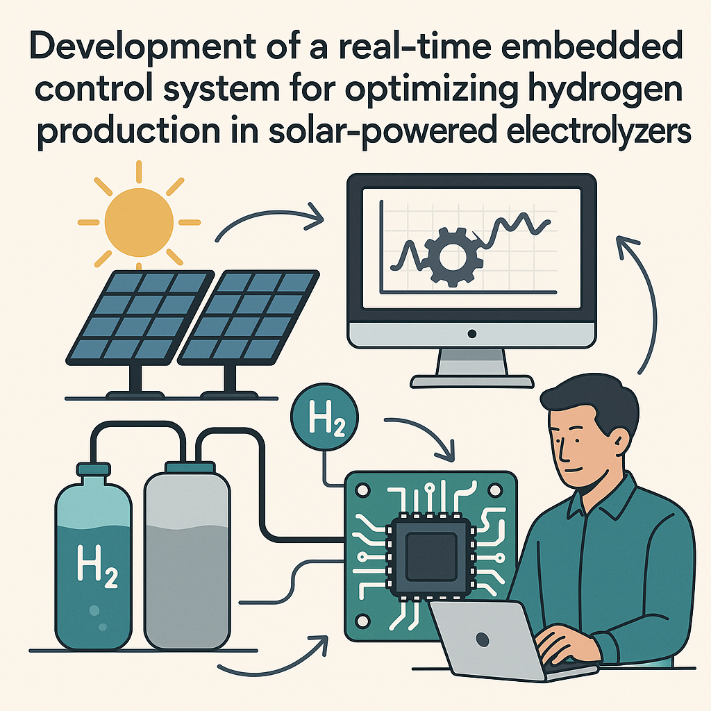optimizing hydrogen production in solar electrolyzers with real time control systems