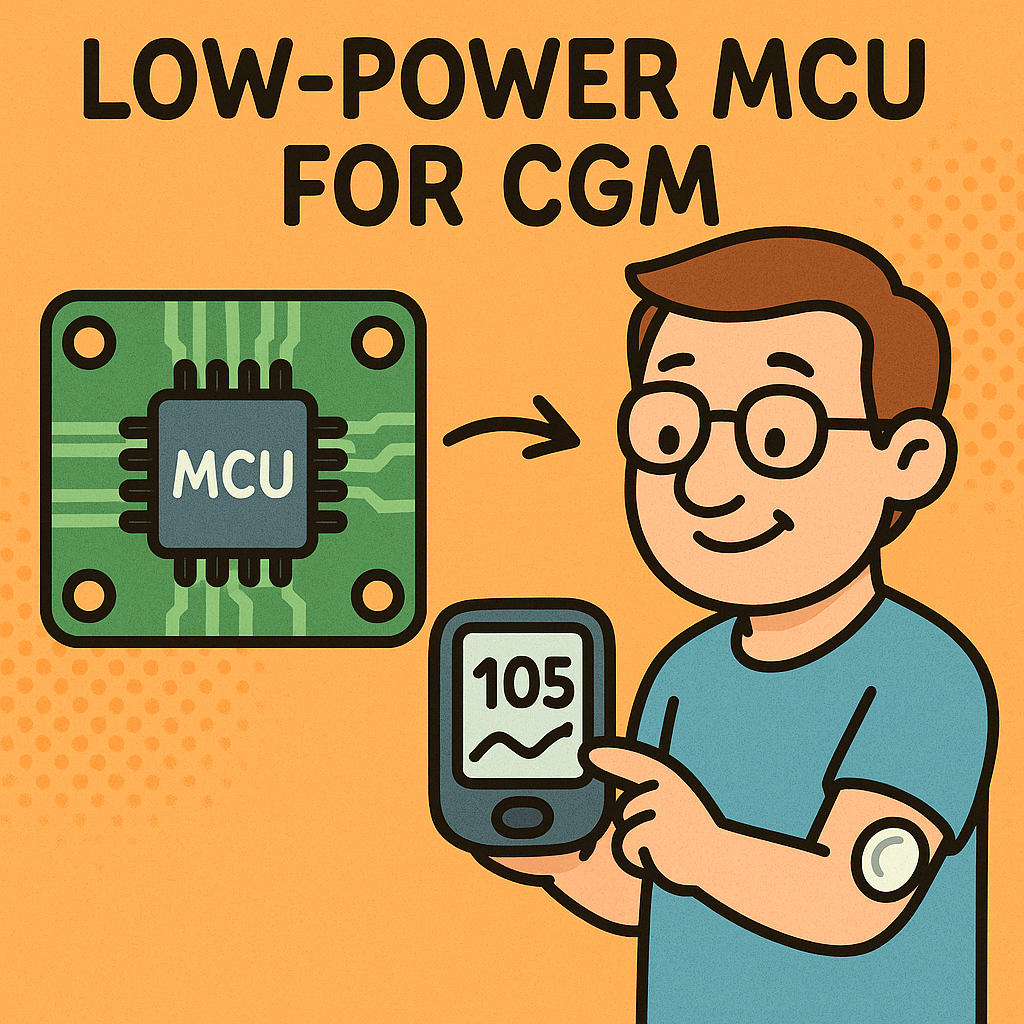 optimizing low power mcu architectures for enhanced continuous glucose monitoring in diabetes management