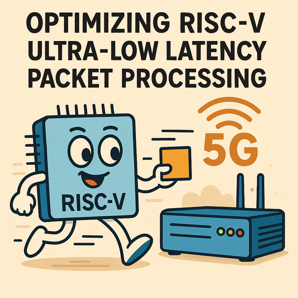 optimizing risc v architecture for ultra low latency in 5g network routers
