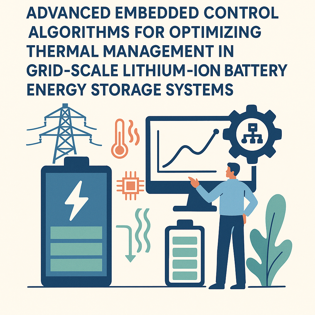 optimizing thermal management in lithium ion battery systems with advanced control algorithms