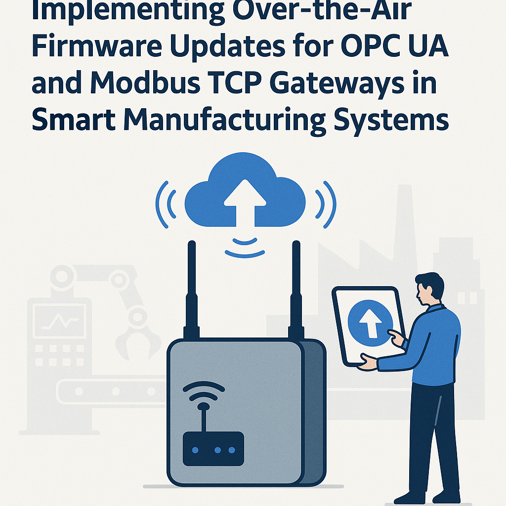 over the air firmware updates for opc ua and modbus tcp in smart manufacturing