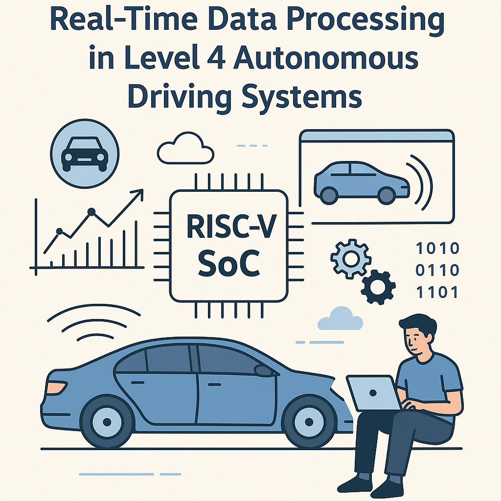 risc v socs for real time data processing in level 4 autonomous driving