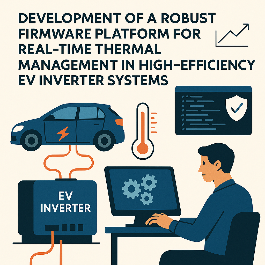 robust firmware platform for real time thermal management in ev inverters