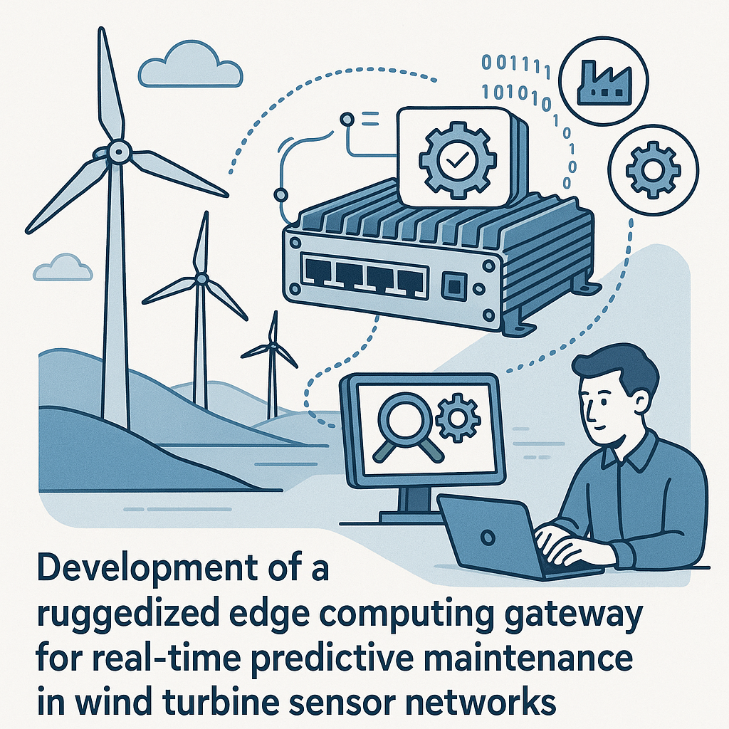 ruggedized edge computing gateway for real time wind turbine maintenance