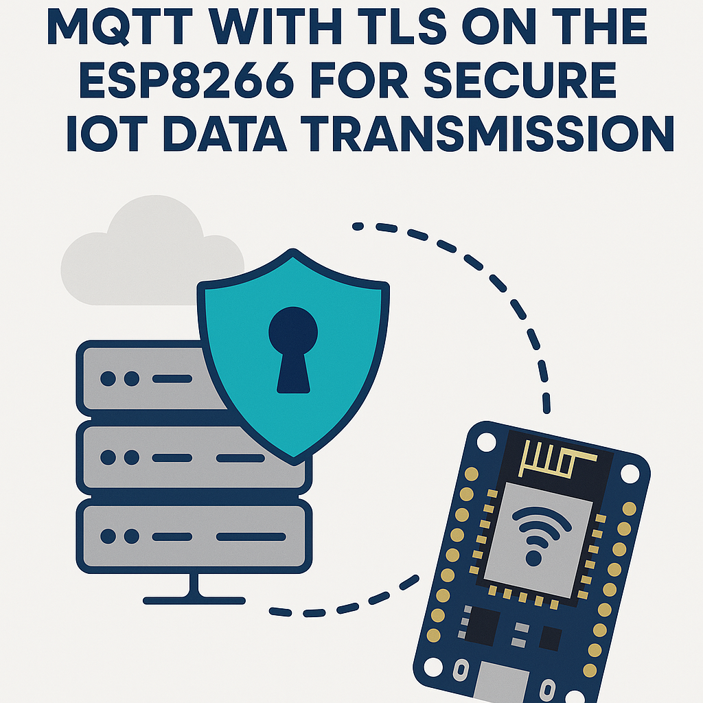 secure iot data transmission implement mqtt with tls on esp8266