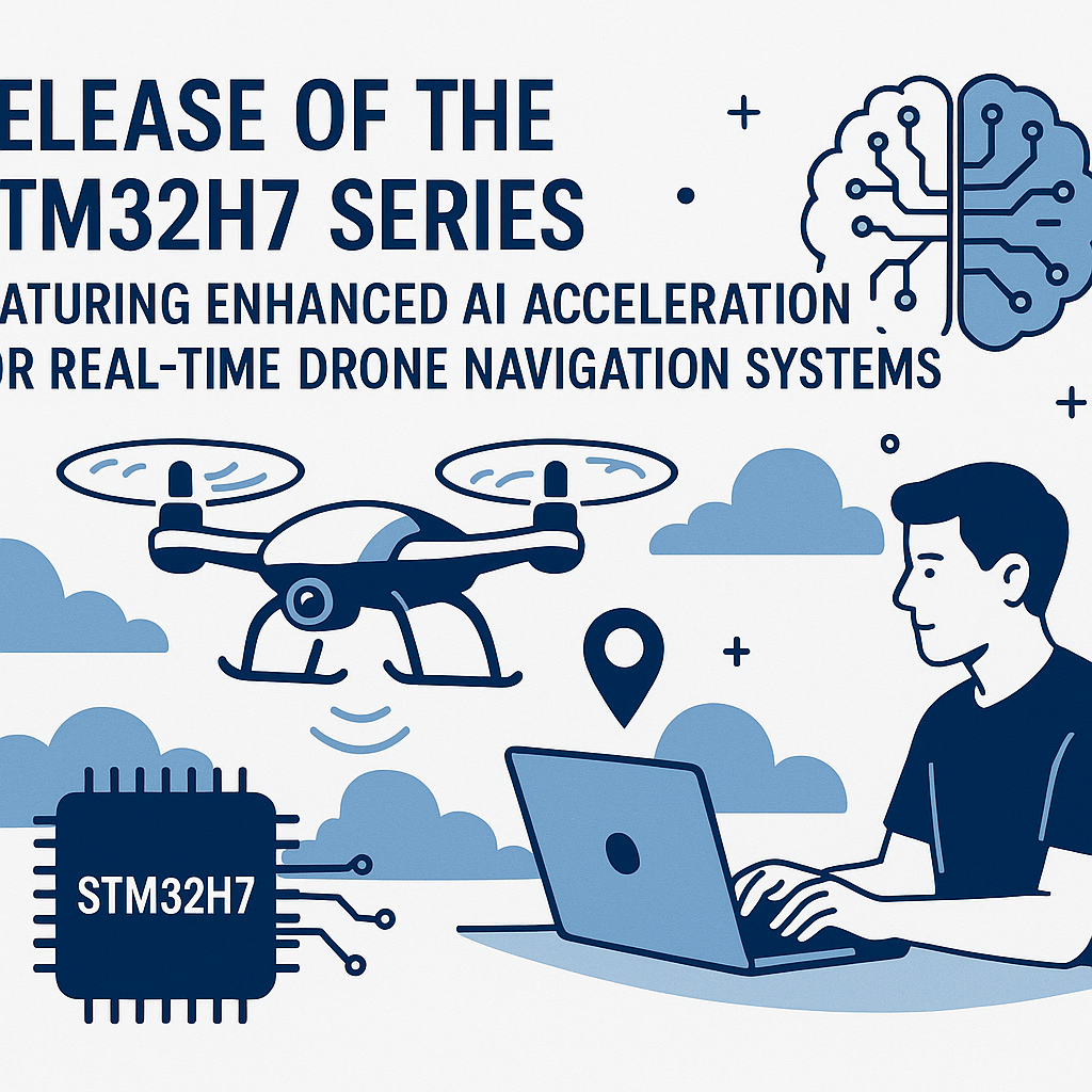 stm32h7 series launch enhanced ai for real time drone navigation systems